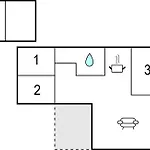 Hébergement de vacances 3 Bedroom Lovely In Hurup Thy *