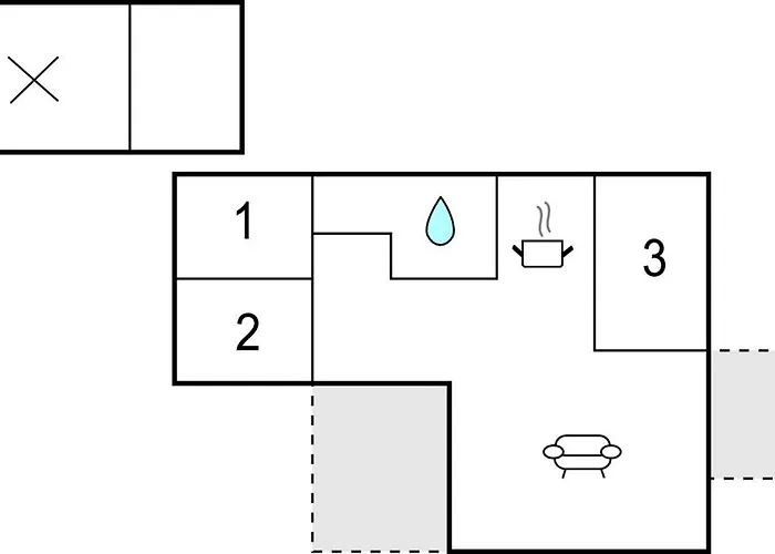 別荘 3 Bedroom Lovely In Hurup Thy *